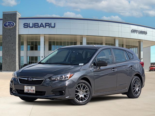 Gray Metallic 2019 Subaru Impreza Hatchback All-Wheel Drive Continuously Variable Transmission