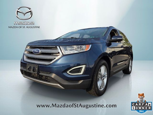 Blue 2017 Ford Edge SUV / Crossover All-Wheel Drive 6-Speed Automatic