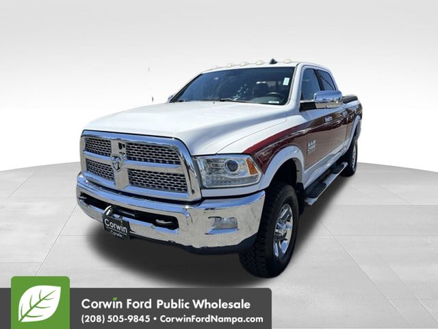 Bright White Clearcoat 2015 RAM 2500 Pickup Truck Four-Wheel Drive 6-Speed Automatic