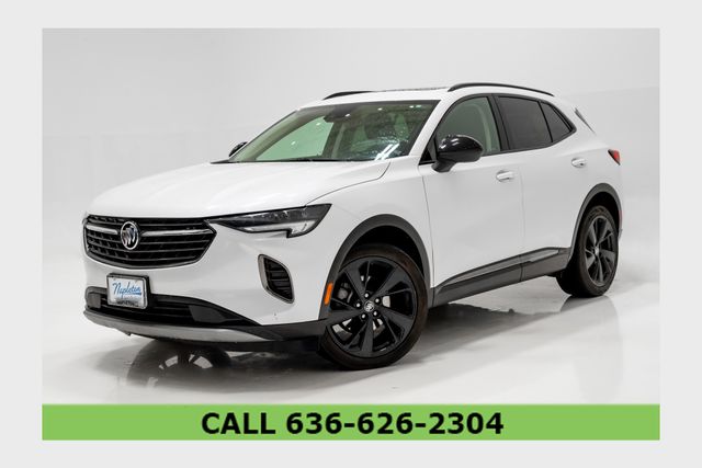 White Frost Tricoat 2023 Buick Envision SUV / Crossover Front-Wheel Drive 9-Speed Automatic