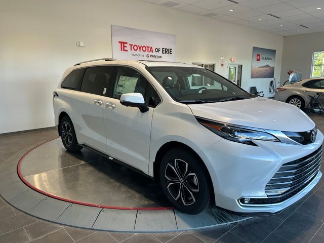 Pearl 2026 Toyota Sienna Minivan All-Wheel Drive Continuously Variable Transmission