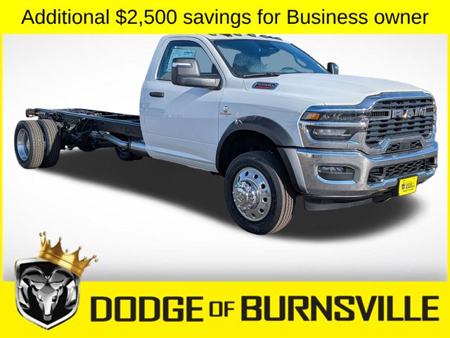 Bright White Clearcoat 2026 RAM 5500 Chassis 8-Speed Automatic