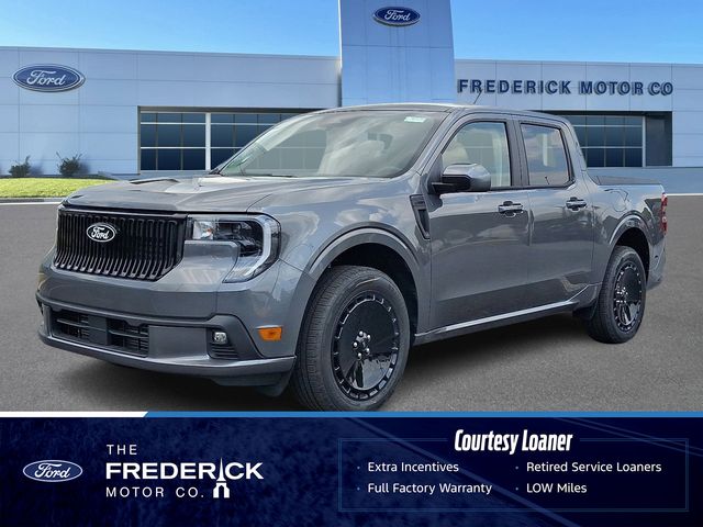 Carbonized Gray Metallic 2025 Ford Maverick Lobo SuperCrew AWD Pickup Truck All-Wheel Drive 7-Speed Automatic
