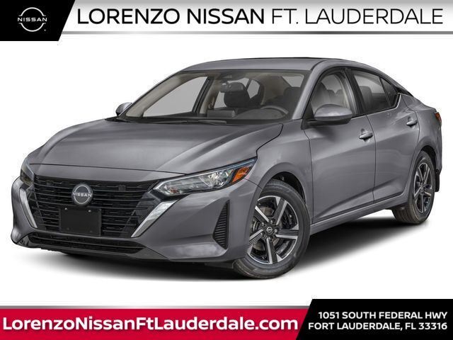 White (Fresh Powder) 2025 Nissan Sentra SV FWD Sedan Front-Wheel Drive Continuously Variable Transmission