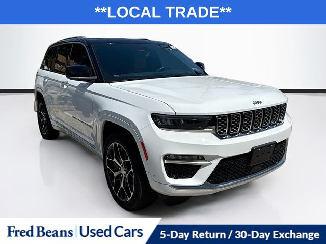 Bright White Clearcoat 2024 Jeep Grand Cherokee Summit 4WD SUV / Crossover Four-Wheel Drive 8-Speed Automatic