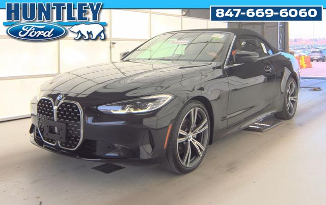 Black Sapphire Metallic 2022 BMW 4 Series 430i Convertible xDrive Convertible All-Wheel Drive 8-Speed Automatic