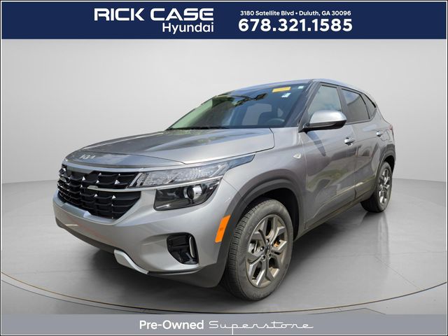 Steel Gray 2026 Kia Seltos SUV / Crossover Front-Wheel Drive Continuously Variable Transmission