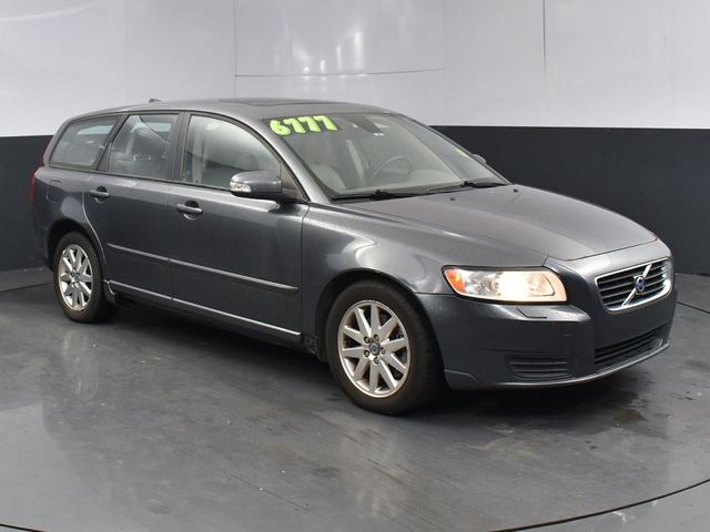 Blue 2008 Volvo V50 2.4i Wagon Front-Wheel Drive 5-Speed Automatic