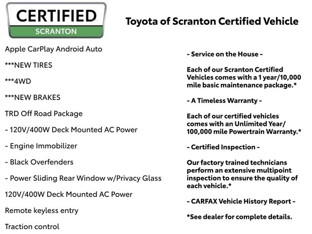 used 2020 Toyota Tacoma car, priced at $32,629