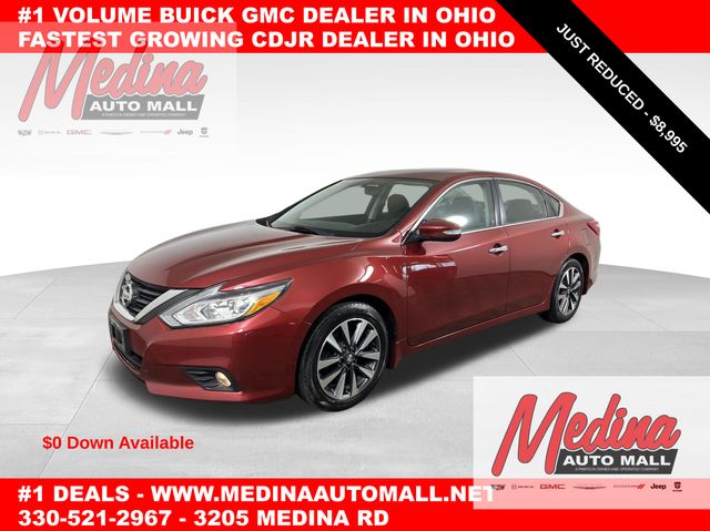 Cayenne Red 2017 Nissan Altima 2.5 SV Sedan Front-Wheel Drive Continuously Variable Transmission