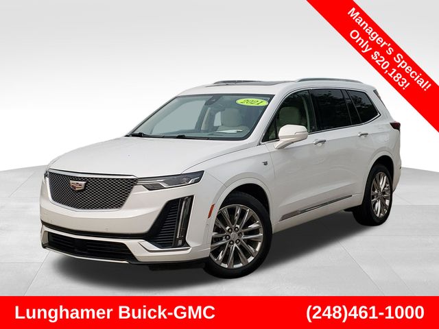 2021 Cadillac XT6 Blanco (Crystal White Tricoat) SUV/Crossover Todo terreno 9 velocidades Automática