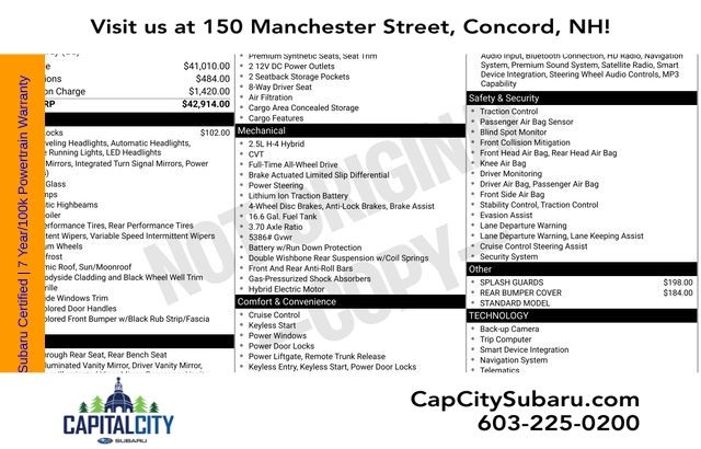 Crimson Red Pearl 2025 Subaru Forester Hybrid Limited AWD SUV / Crossover All-Wheel Drive Continuously Variable Transmission