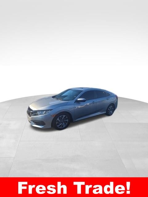 2016 Honda Civic EX Sedan Front-Wheel Drive Continuously Variable Transmission
