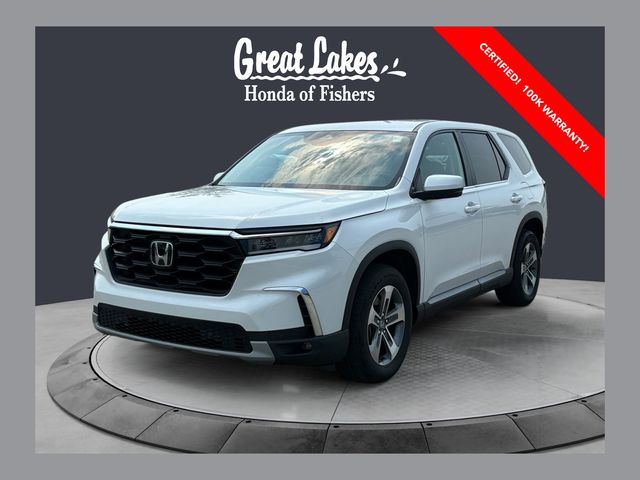 Platinum White Pearl 2025 Honda Pilot SUV / Crossover All-Wheel Drive Automatic