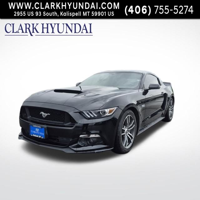 Shadow Black 2016 Ford Mustang Coupe Rear-Wheel Drive 6-Speed Automatic