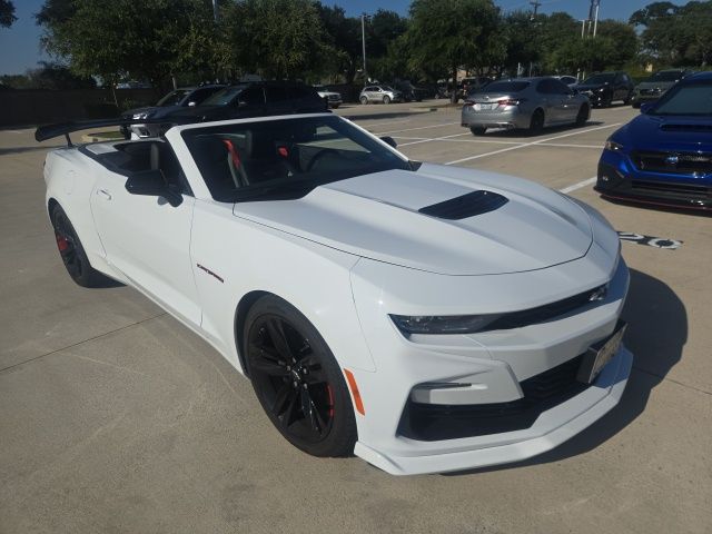 Summit White 2023 Chevrolet Camaro Convertible Rear-Wheel Drive Automatic