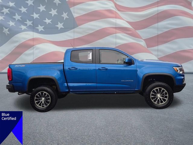 Used 2022 Blue Chevrolet ZR2 image 2