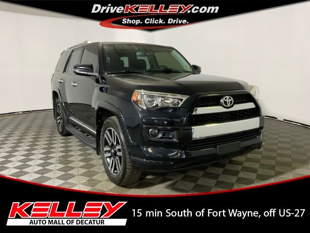 Midnight Black Metallic 2016 Toyota 4Runner SUV / Crossover All-Wheel Drive 5-Speed Automatic Overdrive