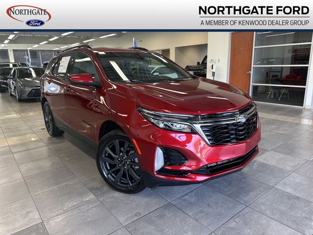 Radiant Red Tintcoat 2023 Chevrolet Equinox RS with 1RS AWD SUV / Crossover Four-Wheel Drive 6-Speed Automatic Overdrive