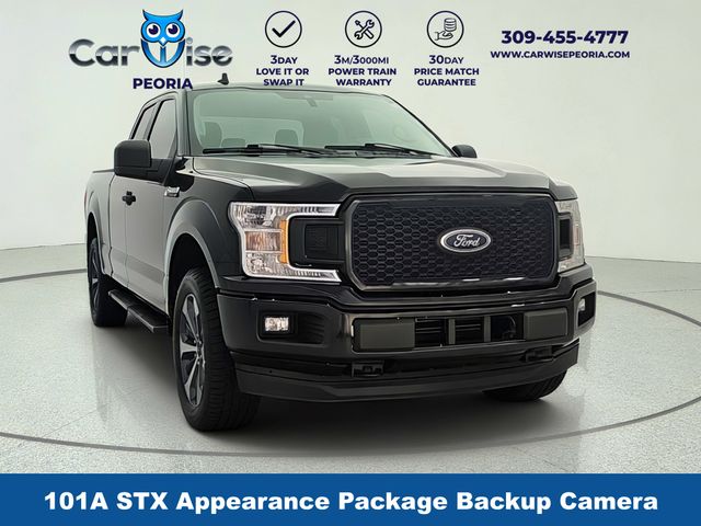 Agate Black Metallic 2020 Ford F-150 XL SuperCab 4WD Pickup Truck Four-Wheel Drive Automatic