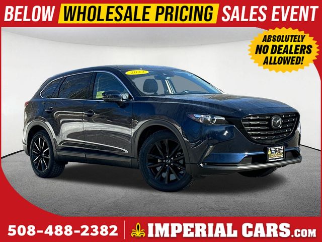 Deep Crystal Blue Mica 2023 Mazda CX-9 Touring Plus AWD SUV / Crossover All-Wheel Drive 6-Speed Automatic