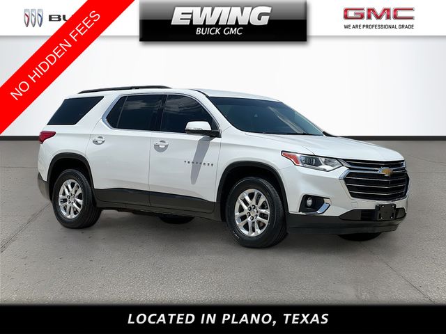 White (Iridescent Pearl Tricoat) 2021 Chevrolet Traverse SUV / Crossover Front-Wheel Drive 9-Speed Automatic