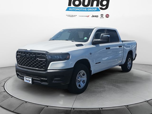 Bright White Clearcoat 2026 RAM 1500 Pickup Truck Four-Wheel Drive 8-Speed Automatic