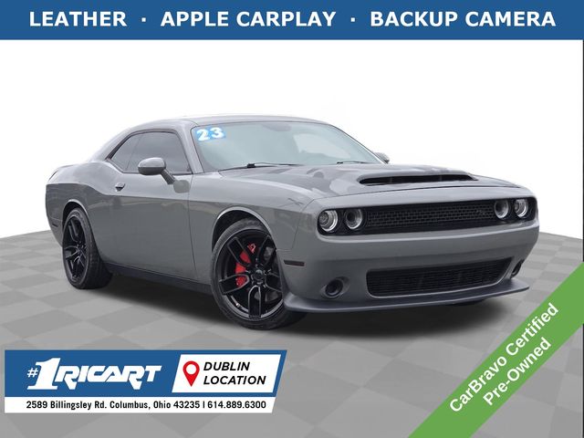 Destroyer Gray Clearcoat 2023 Dodge Challenger Coupe Rear-Wheel Drive 8-Speed Automatic