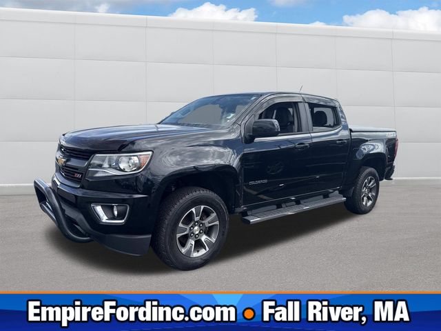 Black 2016 Chevrolet Colorado Pickup Truck Four-Wheel Drive 6-Speed Automatic