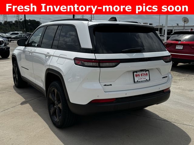 2023 Jeep Grand Cherokee Limited White at Wharton Chevrolet GMC