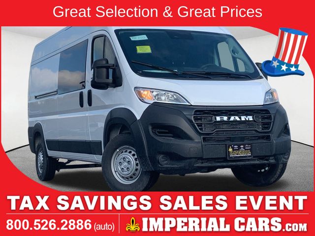 Bright White Clearcoat 2026 RAM ProMaster Van  9-Speed Automatic