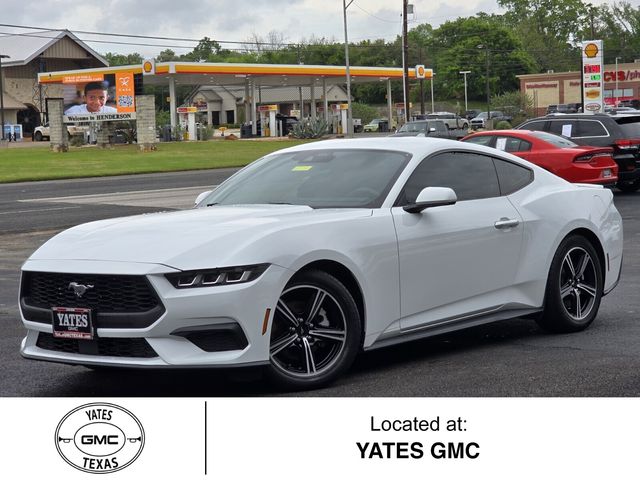 Oxford White 2024 Ford Mustang EcoBoost Premium Fastback RWD Coupe Rear-Wheel Drive Automatic