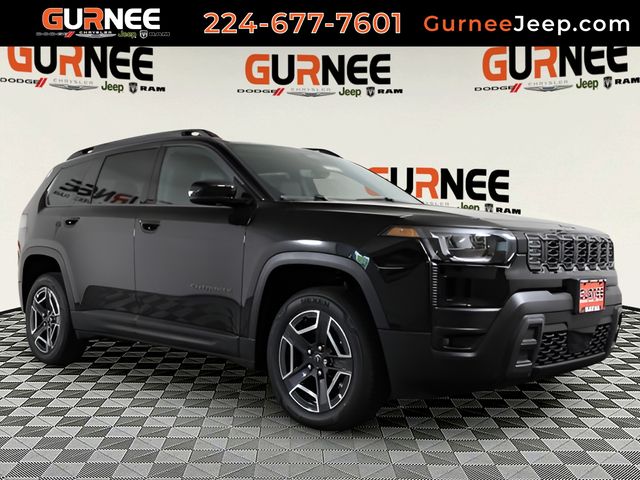 Diamond Black Crystal Pearlcoat 2026 Jeep Cherokee SUV / Crossover Four-Wheel Drive Continuously Variable Transmission