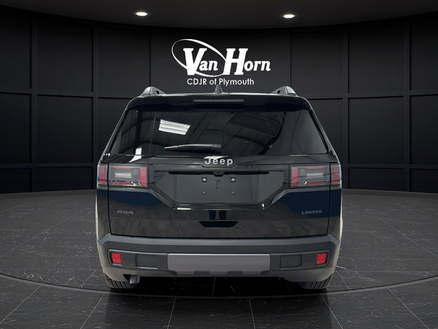 New 2026 Diamond Black Crystal Pearlcoat Jeep Laredo image 6