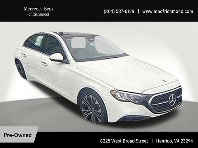 Polar White 2024 Mercedes-Benz E-Class E 350 4MATIC Sedan All-Wheel Drive 9-Speed Automatic