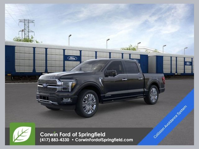 Agate Black Metallic 2026 Ford F-150 Platinum SuperCrew 4WD Pickup Truck Four-Wheel Drive Automatic