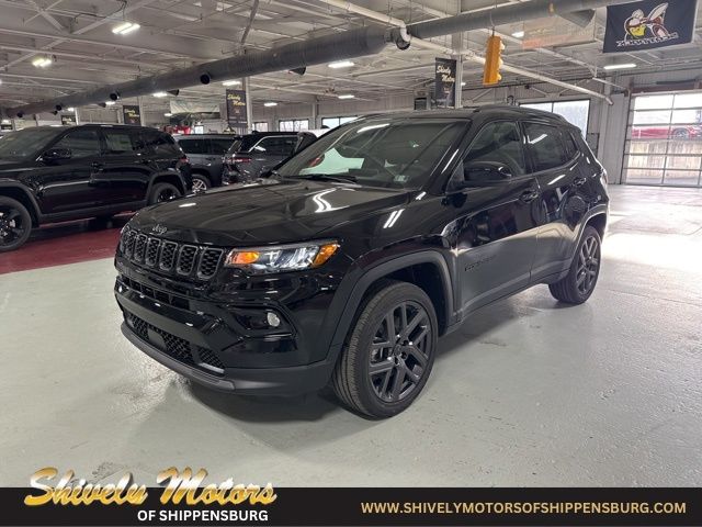 Diamond Black Crystal Pearlcoat 2026 Jeep Compass SUV / Crossover Four-Wheel Drive 8-Speed Automatic