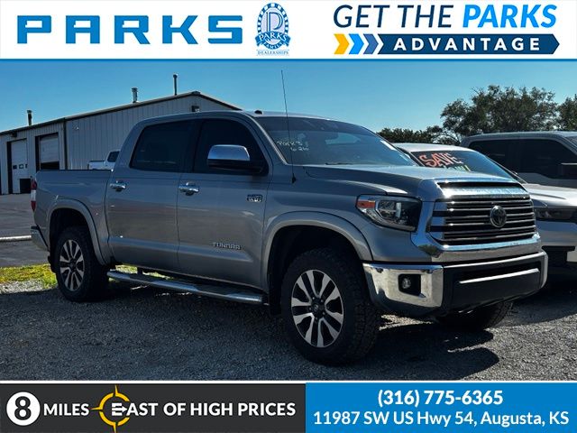 Silver Sky Metallic 2019 Toyota Tundra Pickup Truck Four-Wheel Drive 6-Speed Automatic