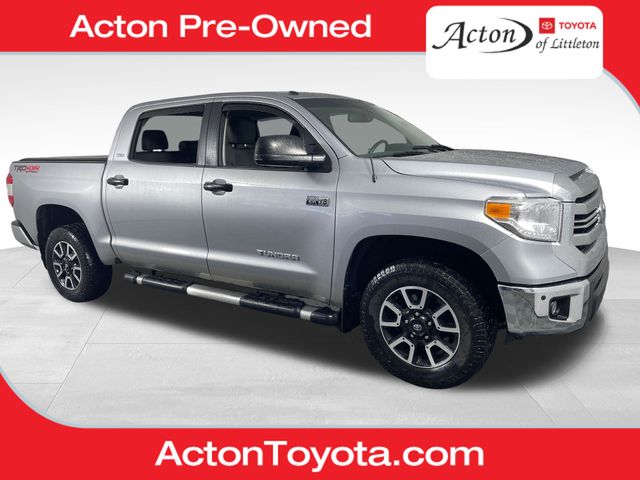 Silver Sky Metallic 2016 Toyota Tundra Pickup Truck Four-Wheel Drive 6-Speed Automatic Overdrive