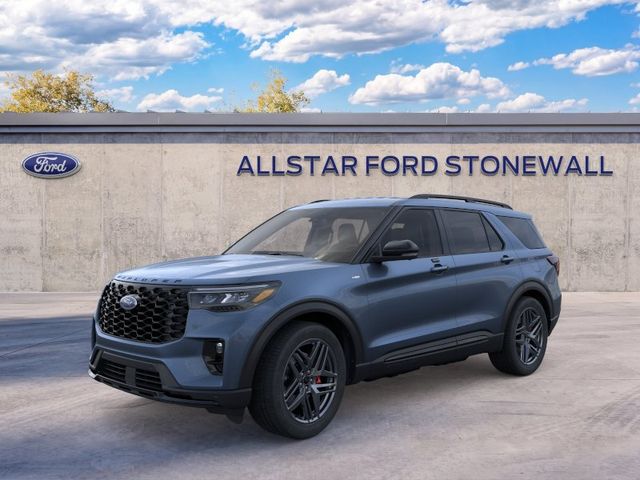 Vapor Blue Metallic 2026 Ford Explorer SUV / Crossover Rear-Wheel Drive Automatic