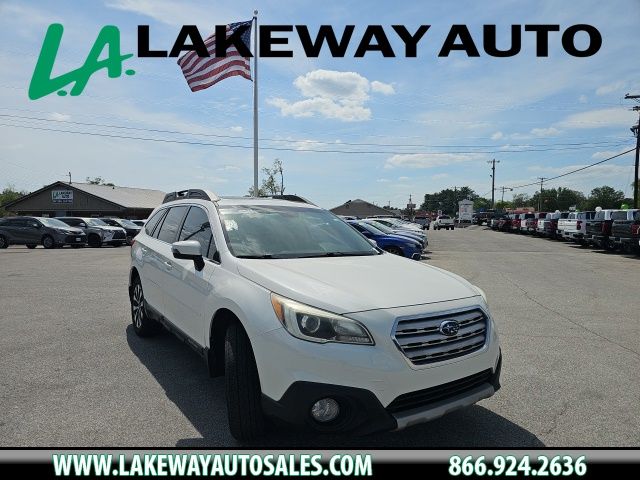 Crystal White Pearl 2016 Subaru Outback 2.5i Limited Wagon All-Wheel Drive Continuously Variable Transmission