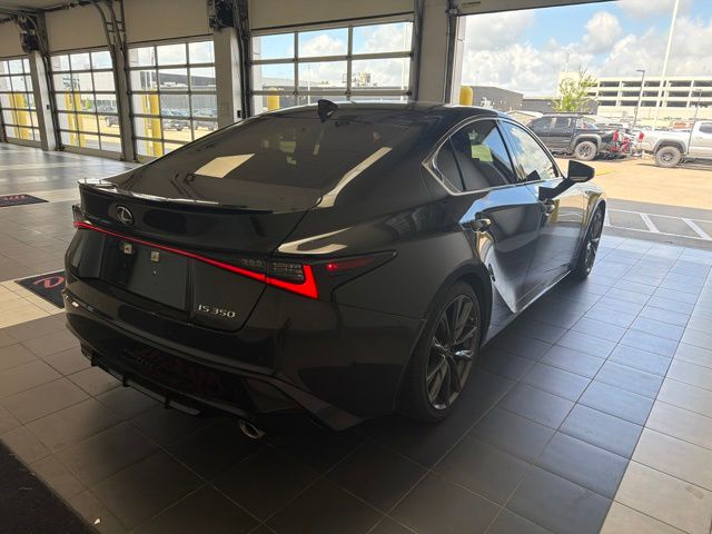 2024 Lexus IS 350 F SPORT Black at Westside Lexus