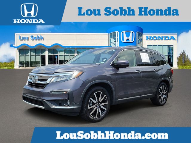 Gray (Modern Steel Metallic) 2019 Honda Pilot SUV / Crossover Front-Wheel Drive 9-Speed Automatic