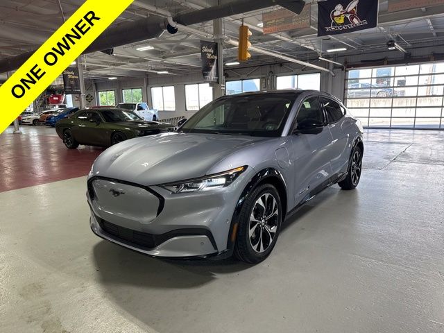 Blue Silver Metallic 2022 Ford Mustang Mach-E SUV / Crossover Rear-Wheel Drive Automatic
