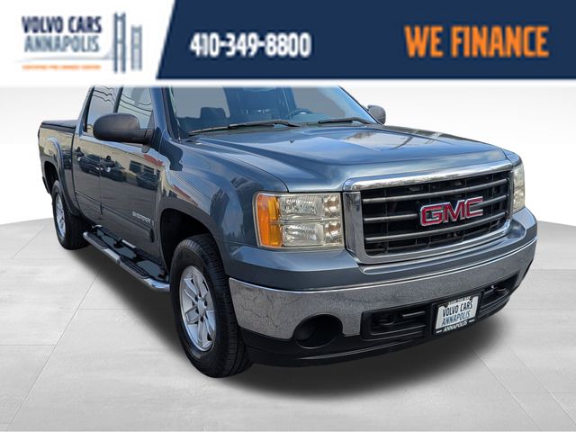 Stealth Gray Metallic 2008 GMC Sierra 1500 Work Truck Crew Cab 4WD Pickup Truck Four-Wheel Drive 4-Speed Automatic Overdrive
