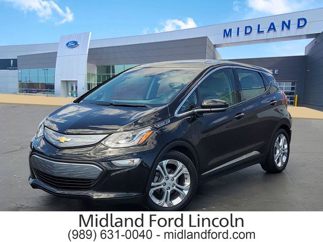 Mosaic Black Metallic 2019 Chevrolet Bolt EV LT FWD Hatchback Front-Wheel Drive 1-Speed Automatic