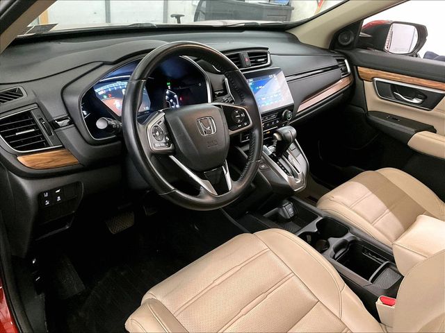 2017 Honda CR-V EX-L Red at Honda North