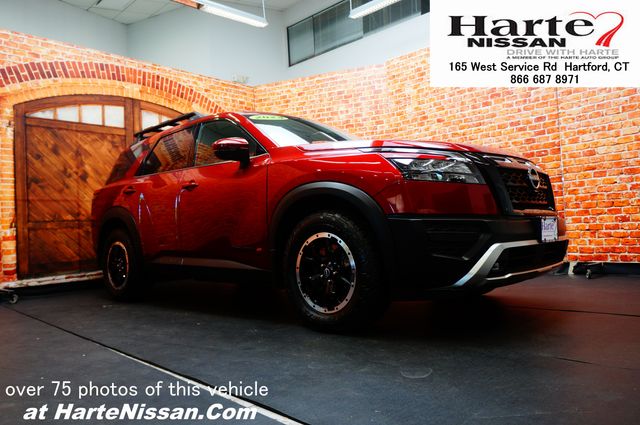 Red (Scarlet) 2024 Nissan Pathfinder SUV / Crossover All-Wheel Drive 9-Speed Automatic