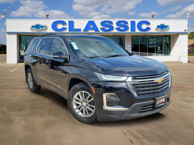 Mosaic Black Metallic 2023 Chevrolet Traverse LT Cloth AWD SUV / Crossover Four-Wheel Drive 9-Speed Automatic