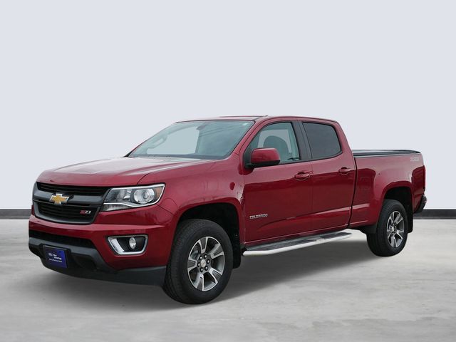 Red Rock Metallic 2015 Chevrolet Colorado Z71 Crew Cab 4WD Pickup Truck Four-Wheel Drive 6-Speed Automatic